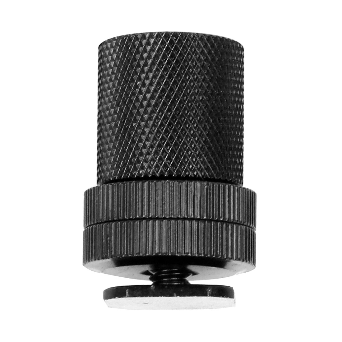 Bgning 1/4 ''Dual Duim Schroef Flash Koude Schoen Camera Adapter Mount Statief Schroef Met 1/4 Tot 1/4 Moer voor Dslr Camera