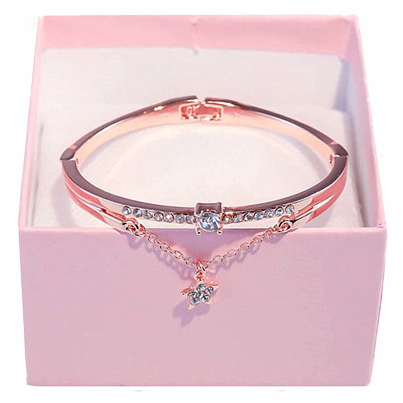 B001 Koreaanse Versie Vol Boor Armbanden Vrouwelijke Eenvoudige Honderd Sterren Verse Meisje Liefde Honing Armband Sieraden
