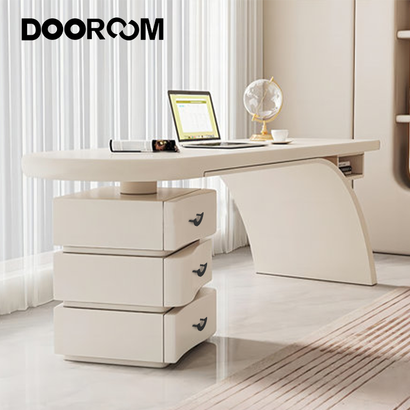 DOOROOM Messing Meubelgrepen Lichte Luxe Gouden Garderobe Keukendeur Trekt Ladegreep Halve Cirkel Hardware Accessoires