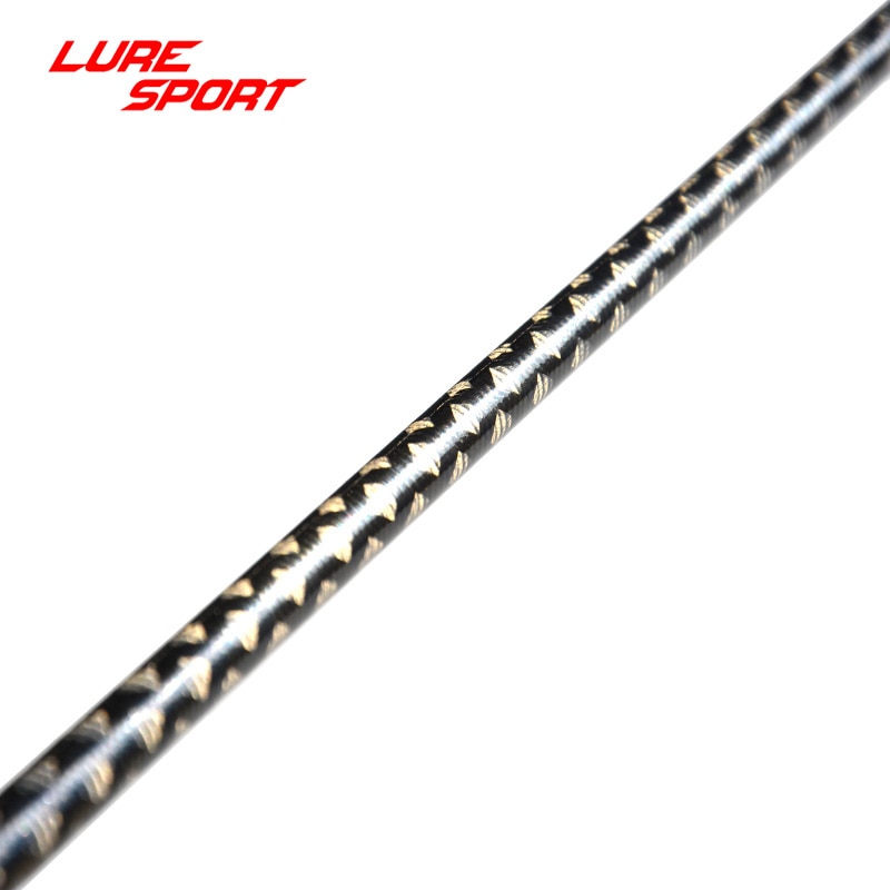 LureSport Slow Jigging rod blank taper handle 1.5 section X cross carbon Top Section Rod Building component Rod Repair DIY