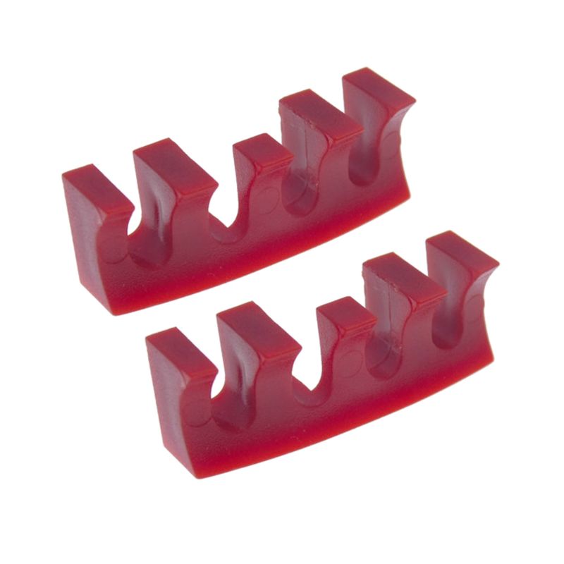 2pcs Badminton Stringing Machine Tool Racket Load Spreader Adapter Universal Protector Attachment: Red