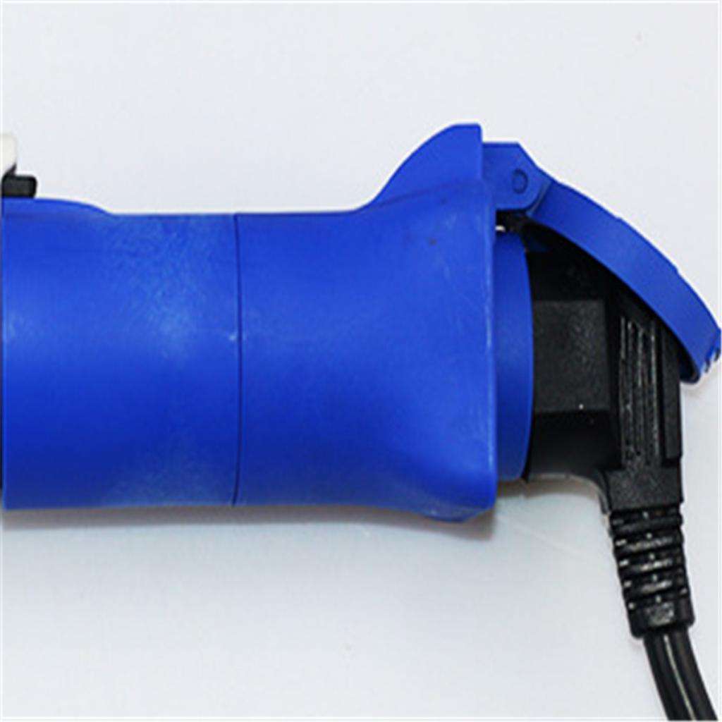 RV Power Cord Adapter Male To Female Camper Detachable 220V Blue 7 Prong