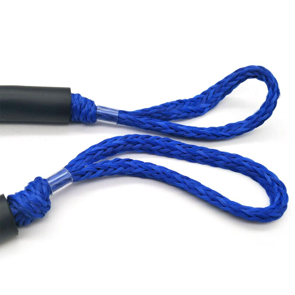 2 st stark bungee dock line 3.5-5.5ft för båtar jetski tunga förtöjningslinjer båt dockning stretch chock kabel ankare rep