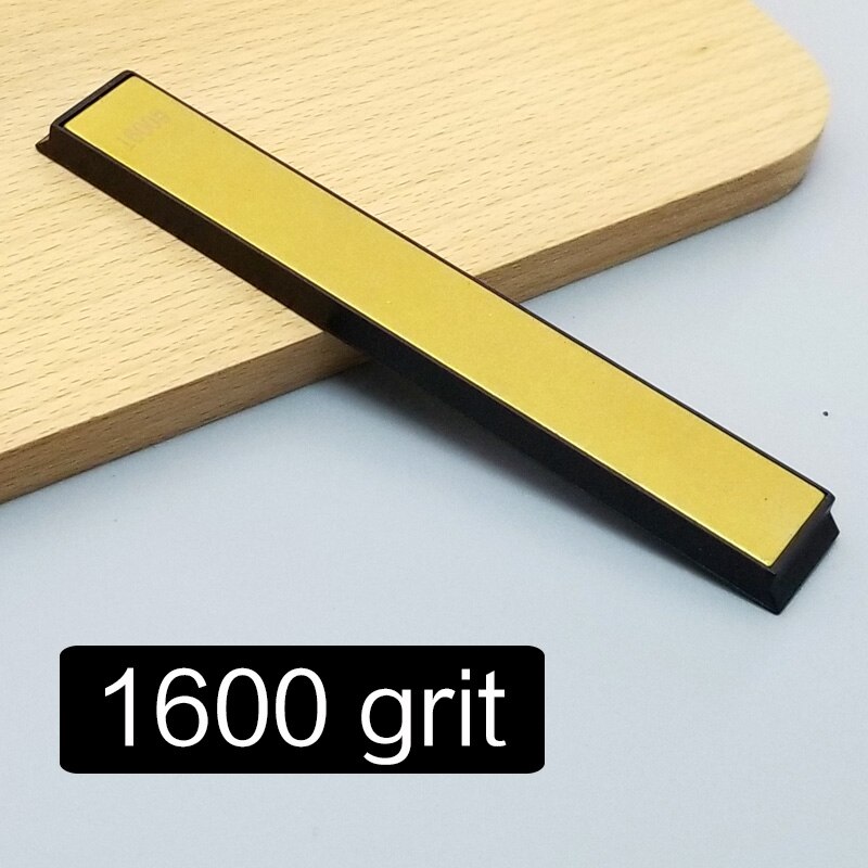 Messer spitzer klinge schärfen System wetzen steine schleifen diamant und weiß korund öl stein: golden 1600Streugut