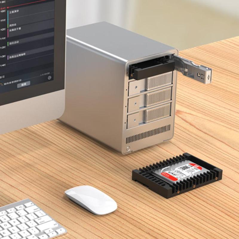 2.5 Tot 3.5 Inch Hdd Adapter Caddy 6Gbps Ondersteuning Sata 3.0 Ondersteuning 2.5 Inch Sata Harde Schijf hd Ssd Solid State Drive