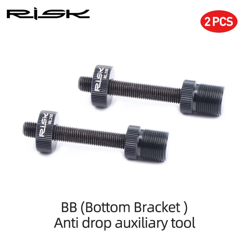 Risico Trapas Remover Removal Tool Fiets Crank Crankstel Reparatie Gereedschap Demonteren Socket Voor Vierkante Gat & Spline As Bb: 2pcs RL215