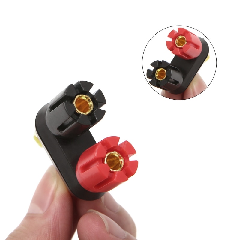4MM Speaker banana plug BINDING POST terminal connector banana socket Dual Female Banana Plug