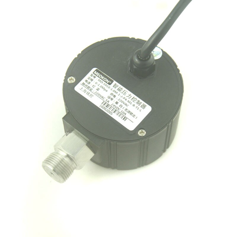 80mm S910 Digitale drukregelaar automatische elektronische manometer schakelaar water of lucht manometer standaard M20 * 1.5