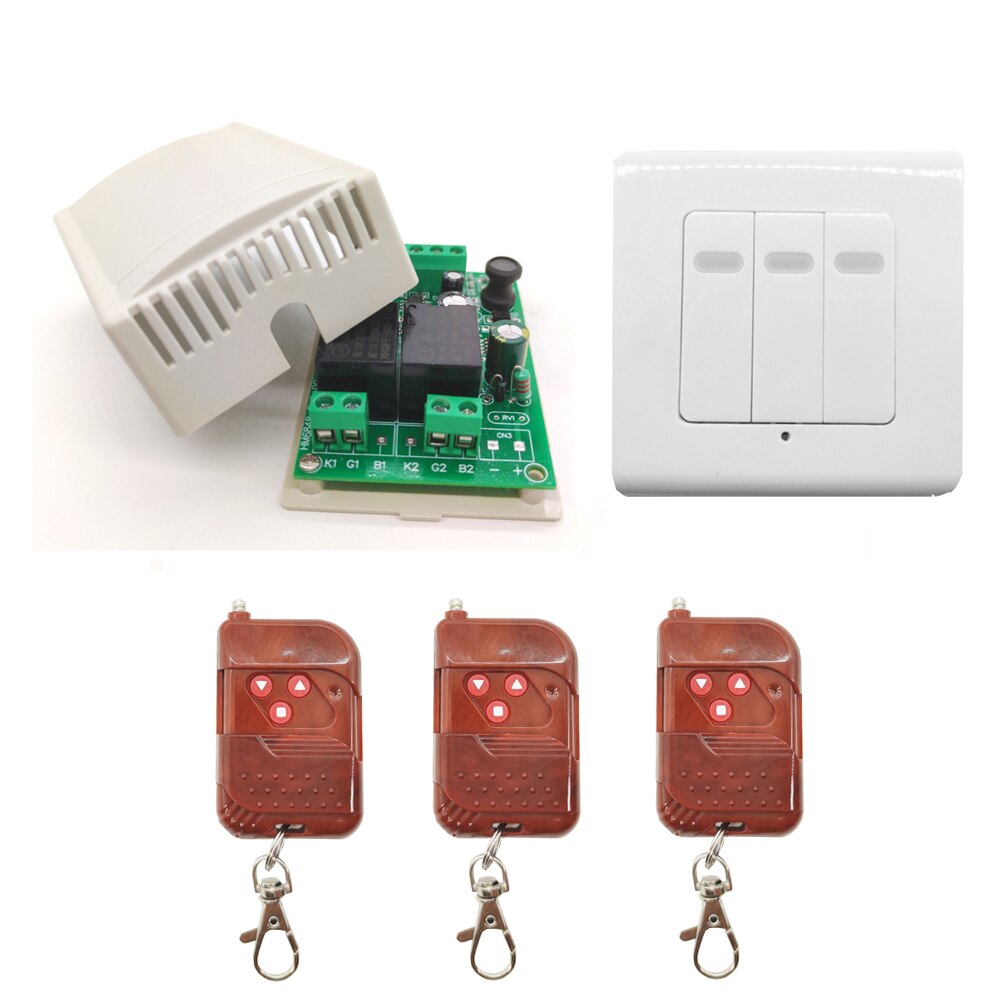 Universal Motor Wireless Remote Control Switch Motor Controller Forward And Reverse DC 12V-48V For Motor/Linear Actuator: Package G