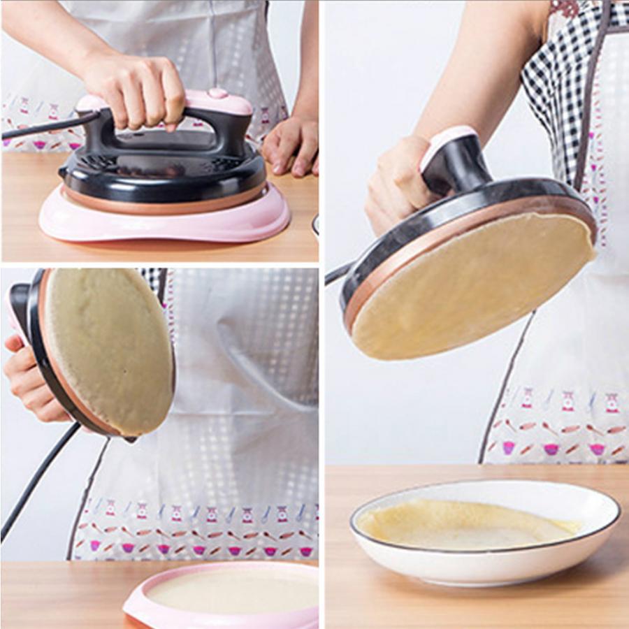 220V Automatic Non-Stick Electric Pancake Maker Making Machine Kitchen Cooking Tool AU Plug Electric Baking Pan