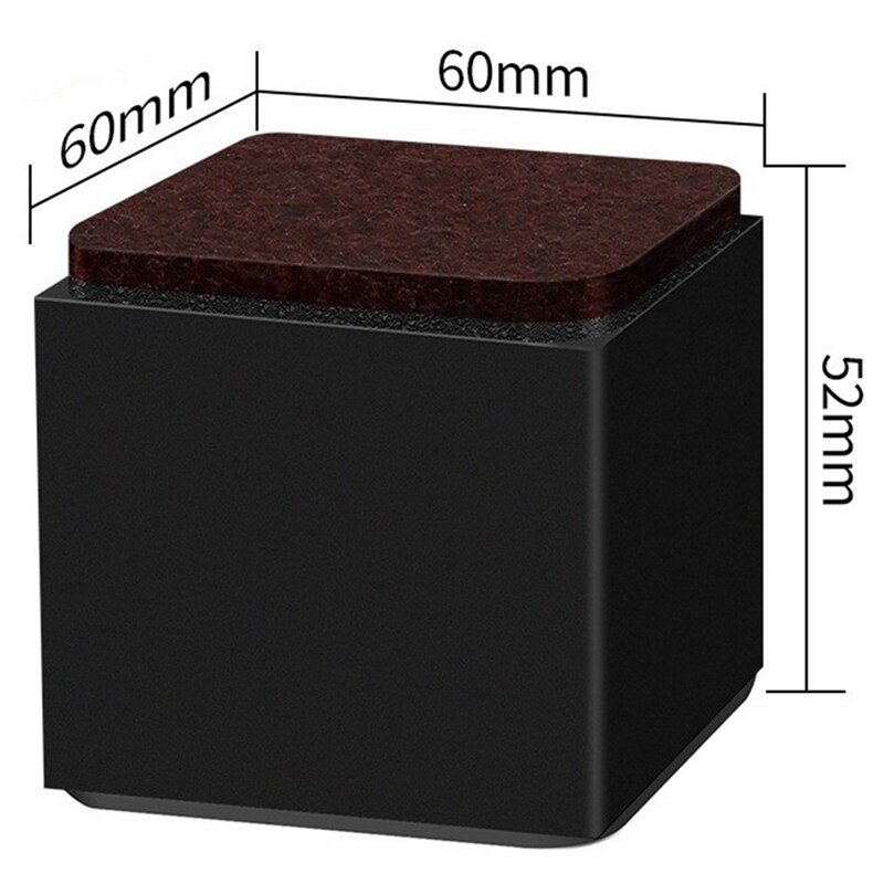 Bed Riser - Solid Staal Bed Of Meubels Post, Creëert Een Extra 2 Inch Van Hoogte Of Opslag