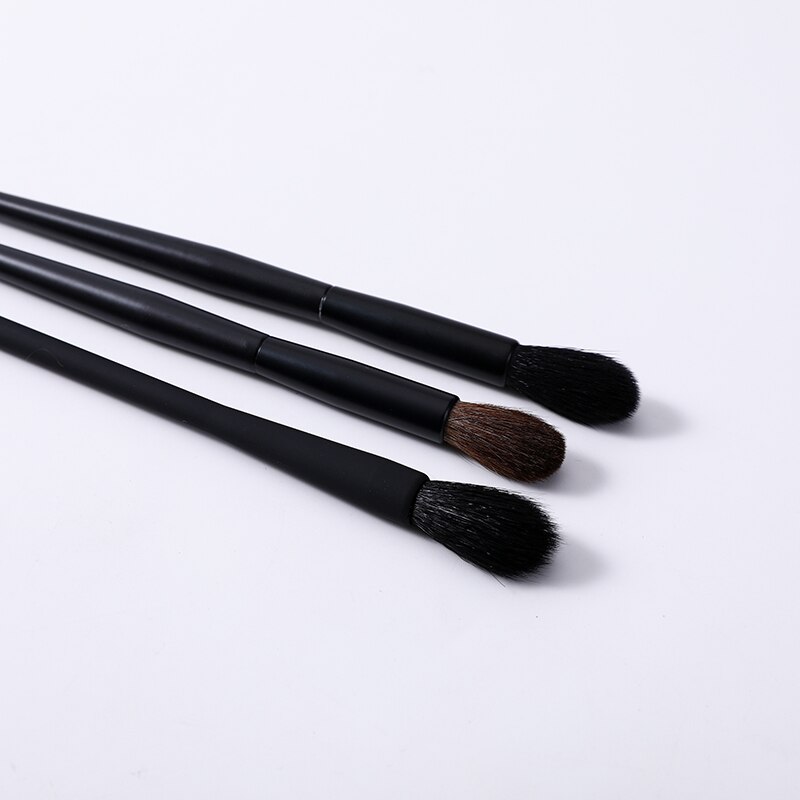 MECLOVOR, 1 pieza, brocha para resaltar el contorno de la nariz, cepillo de manchas, pelo de Animal, lana, cepillo para pelo de caballo, Kits de herramientas cosméticas para mujeres