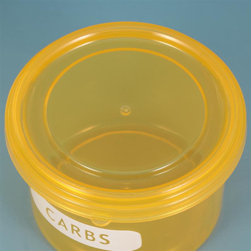 1 Set 7 Pcs Diet Portion Control Containers Fresh-keeping Food Box Multifunctional Food Storage Case (Below 300ml)