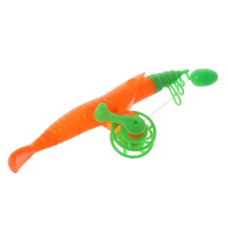 Pädagogisches Baby Kind Kinder Magnetische Angelrute Fisch Modell Spielzeug Spaß Spiel R9JD
