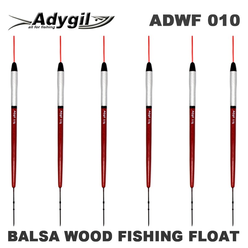 Adygil Balsa Wood Fishing Float ADWF 010 245mm Floatation 2g 6pcs/lot: Default Title