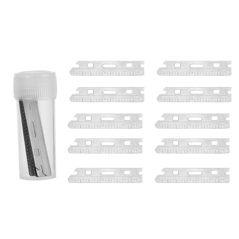 Maquinilla de afeitar para cejas para mujer, herramientas de maquillaje, afeitadora Facial, Bikini, 1/3/10 piezas: 10pcs NO.5