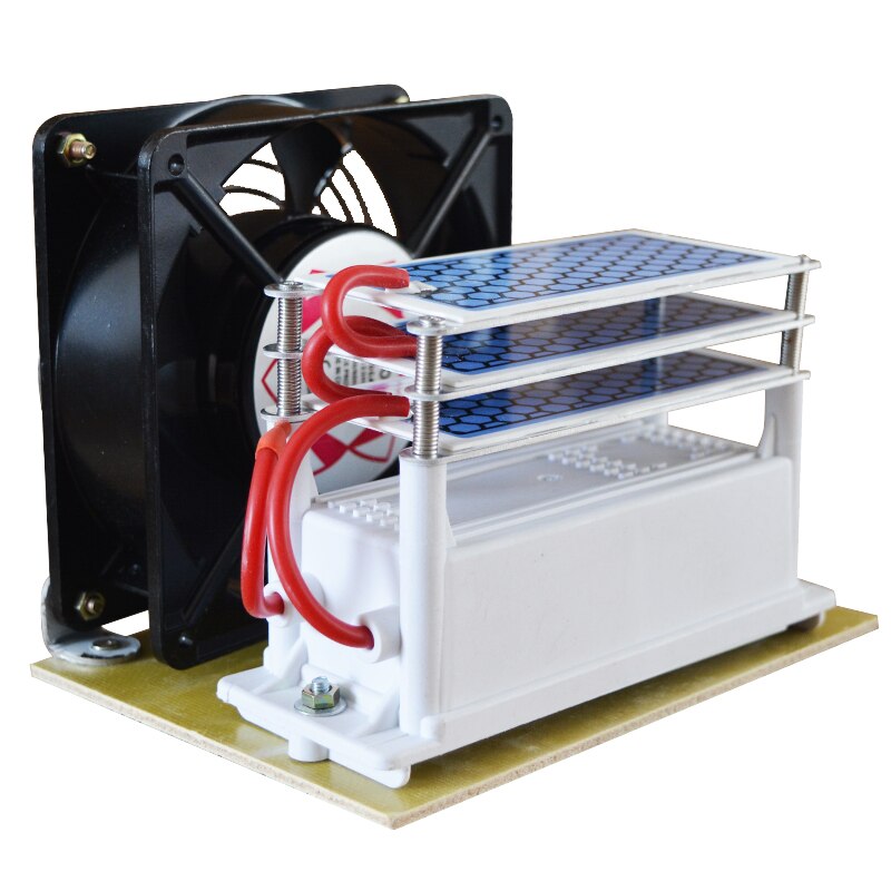 ATWFS Ozone Generator 220V 15g Ozonizer Air Purifier home Ozonator Machine Ozono Deodorizer Sterilize Fan Cooling
