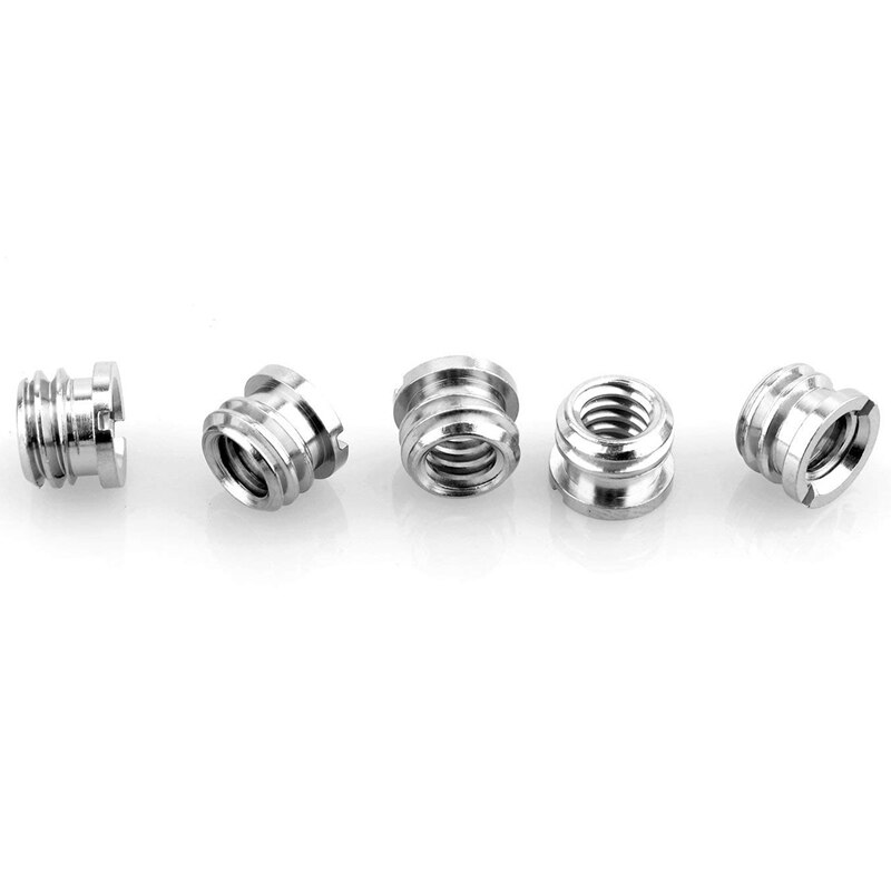 RISE-1X Camera 39Mm Tot 52Mm Metalen Step Up Ring Adapter &amp; 5X 1/4 Inch Tot 3/8 Inch Converteren schroef Standaard Adapter