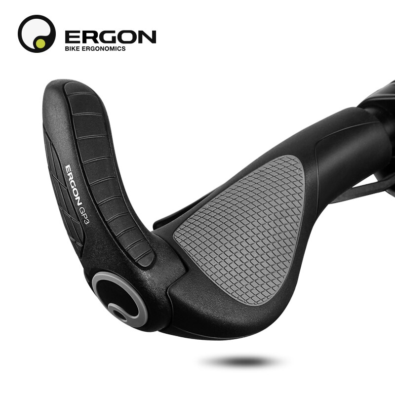 ERGON GP1GP3 GP5 Bicycle Grip Bar Ends Plug MTB Grips Folding Bike Handlebar Grip Cycling Bike Grips For Bicycle Brompton