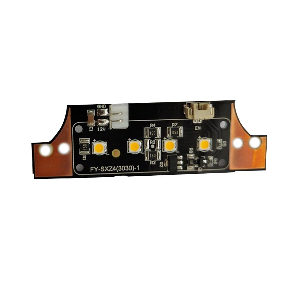 4 LEDs warm light for camera light module