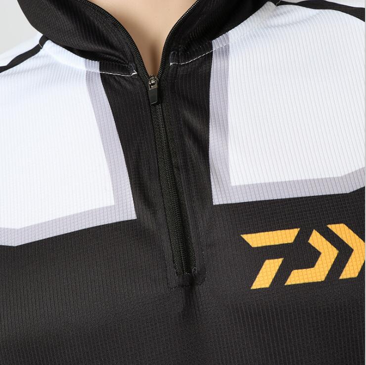 Fiskekläder fiskskjorta andas svett snabbtorkande anti-uv sportfiskekläder ml xl xxl xxxl