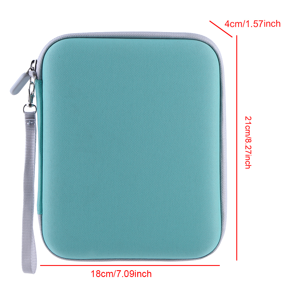 Custodia Per Carte Yoto – Porta Carte Di Credito Con 80 Tasche E Cerniera – Raccoglitore In EVA Per Viaggi – Verde Chiaro 17x21 Cm