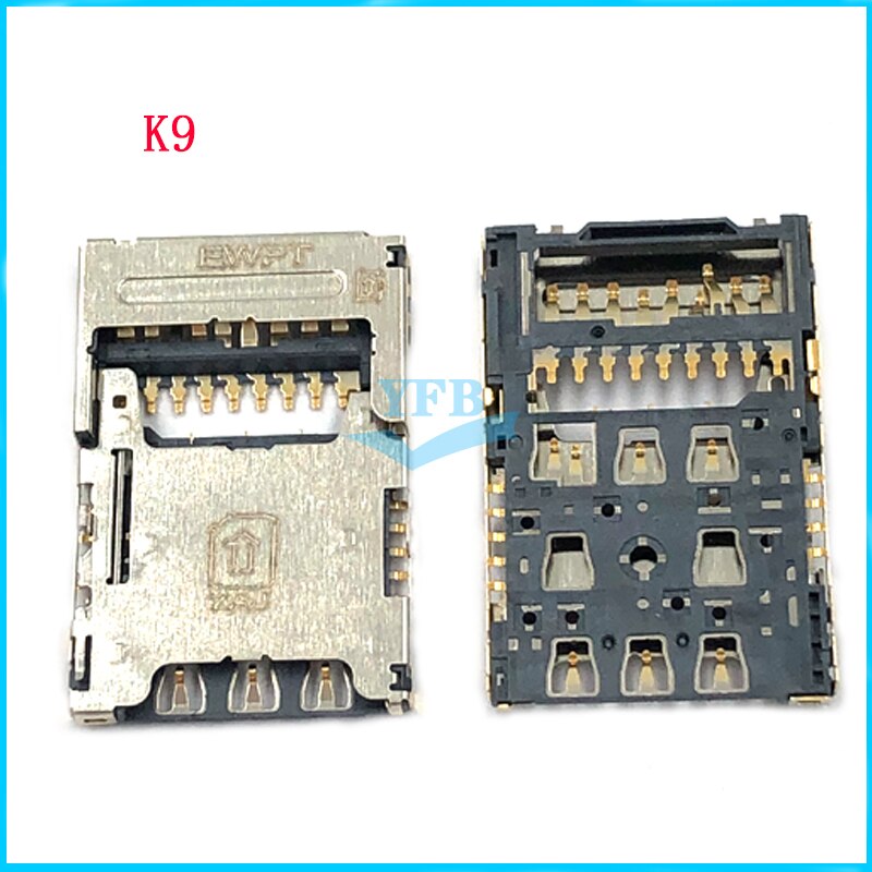 20pcs For LG K9 LM-X210 K8 X210 Micro SIM Card Reader Holder Tray Slot Connector