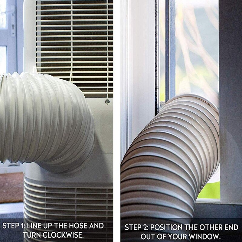 Klimaanlæg tilbehør 2 stk vinduesglas kit plade 5.... – Grandado