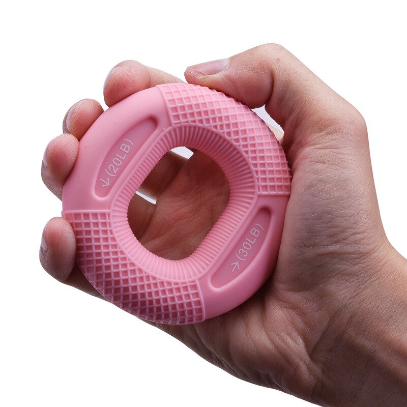 Bola extensora de agarre para terapia de mano, equipo de rehabilitación de recuperación muscular, ejercicio de brazos, Pow de dedo, Fitness: Rojo