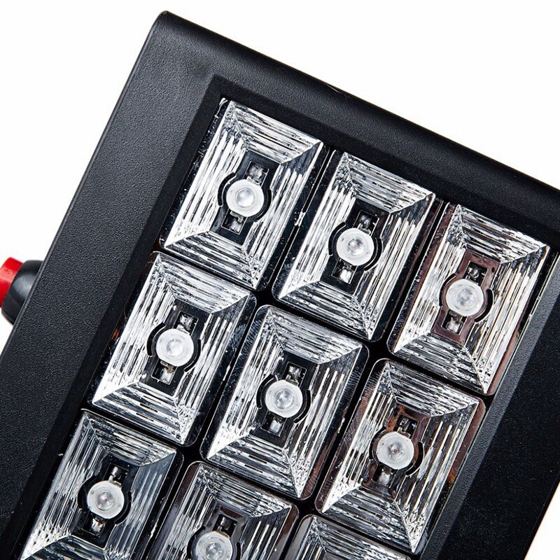 Sound Music Control 18W Rgb Led Stage Effect Lighting Dj Party Show Strobe Disco Light 220V Ac 110V (Eu Plug)