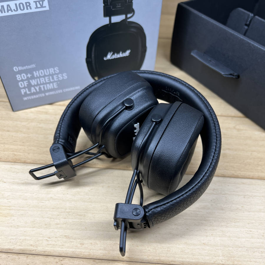 Major IV 4 Bluetooth-hoofdtelefoon Diepe bas/Ergonomisch /80+ uur speeltijd Oortelefoon Opvouwbare draadloze sportheadset