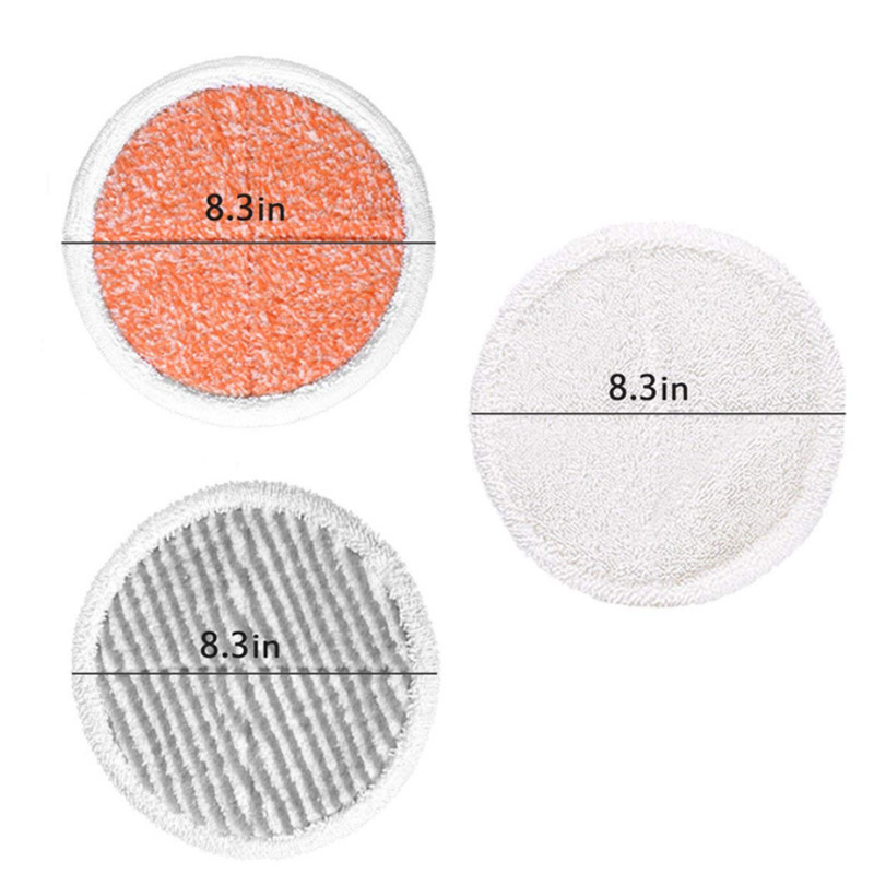 10 Packs Heavy Scrub Mop Pads Replacement For Bissell Spinwave 2039A 2124 Hard Floor Mop Cloths Household Home Cleaning Pad Kit