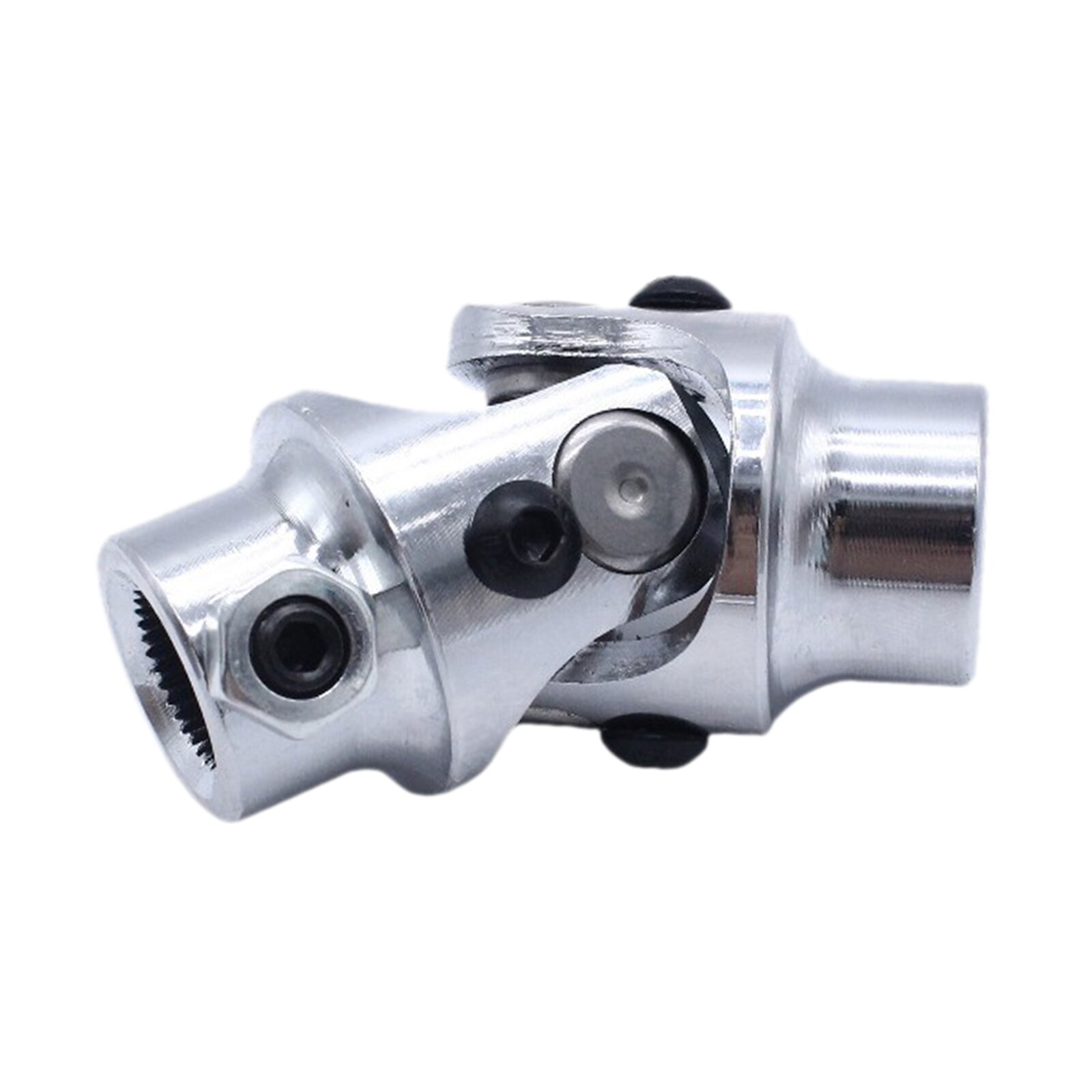 Chrome Round CoatedSingle Steering Shaft Column Universal 3/4&quot;-36 3/4&quot; DD 1x