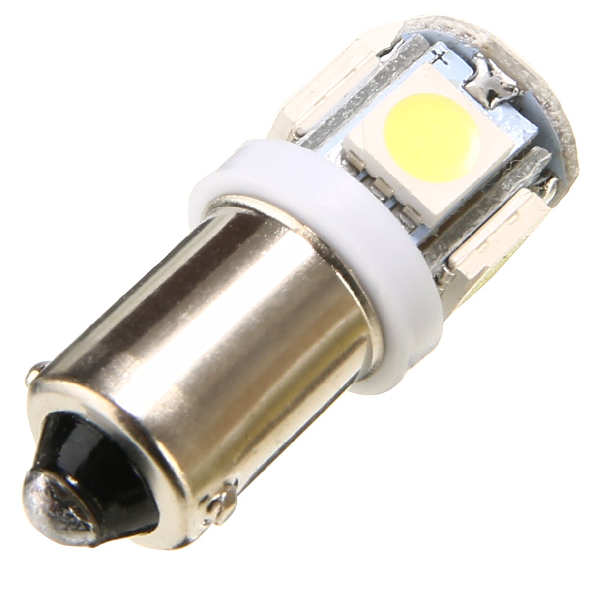 10 Stks/partij T11 BA9S 5050 5-SMD Led Wit Licht Lamp Auto Lichtbron Auto 12V Lamp T4W 3886X H6W 363 Hoge Helderheid