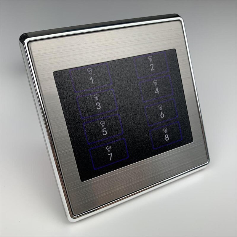 Kincony 8 banda przycisk suchy stycznik węzeł własny przełącznik resetowania ściany 86 moduł dla KC868 inteligentny system automatyki domowej: Default Title