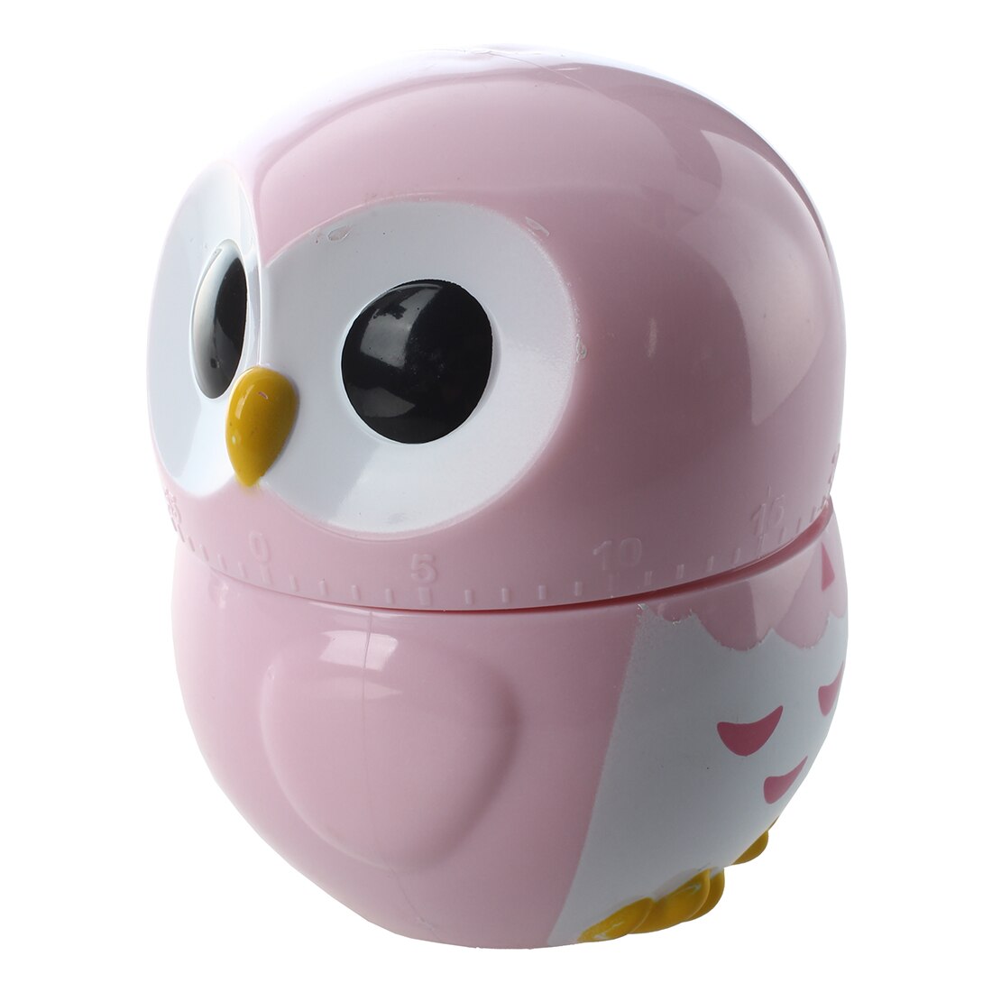 Owl Egg Timer Hourglass Egg Timer Kitchen Timer (1-60 minutes) (Pink)
