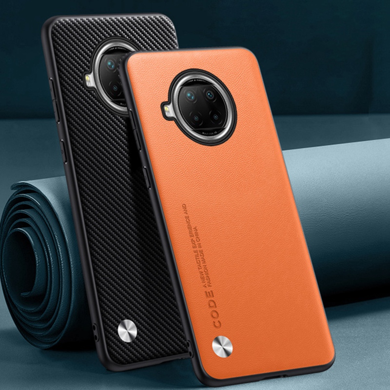 Luksuriøst pu-skinndeksel til xiaomi  mi 10t lite 5g matt deksel silikonbeskyttelsesdeksel til xiaomi  mi 10t pro  mi10t deksel