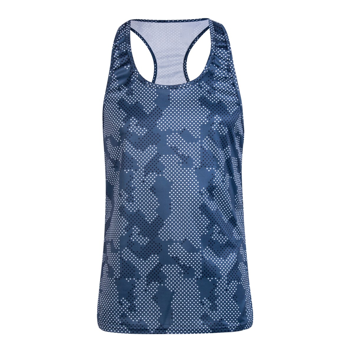 Gimnasio hombres sin mangas camiseta Tank Top camisas estampado de de algodón de culturismo Fitness entrenamiento chaleco camiseta interior Fitness