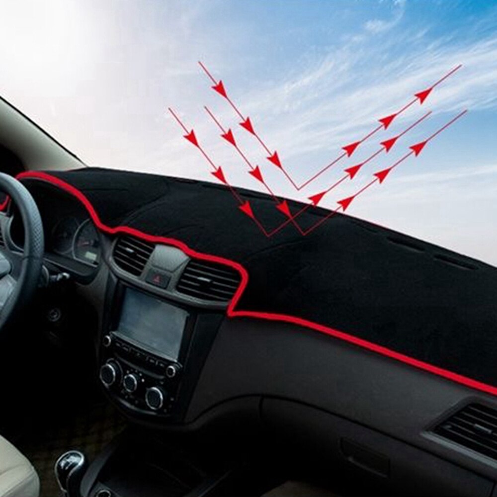 Auton kojelaudan kansi kojelaudan matto liukumaton aurinkosuoja pehmustematto uv-suojattu toyota corolla axio fielder 2007:lle