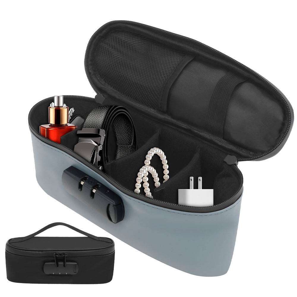 Afsluitbare opslag Speelgoedtas Waterdichte draagbare slijtvaste doos PU Elektronica Organizer Pouch Reisaccessoires te sorteren