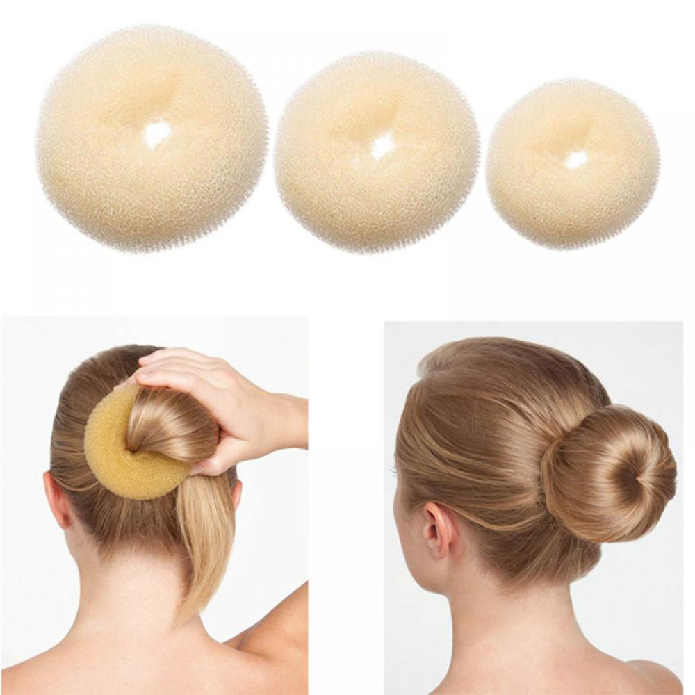 Bulle maker munk magisk skum svamp lätt stor ring hår styling verktyg frisyr hår accessoarer för flickor kvinnor dam