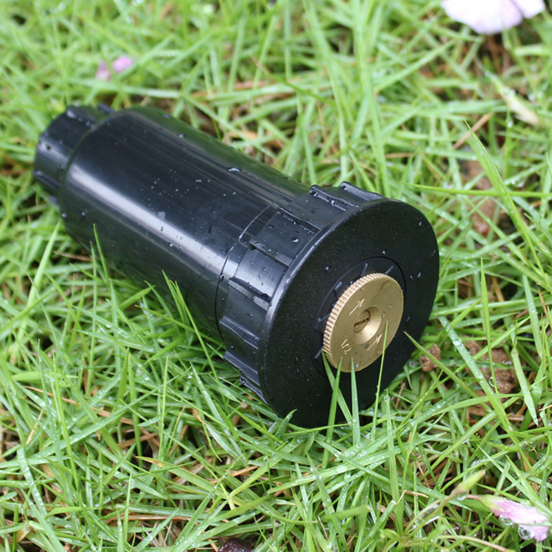1Pc 90-360 Degree Pop up Sprinklers Plastic Lawn Watering Sprinkler Head Adjustable Garden Spray Nozzle 1/2" Female Thread