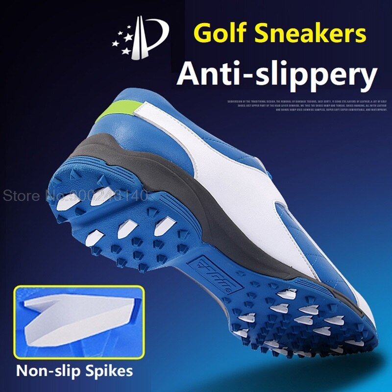 Neue Wasserdichte Golf Schuhe Männer Atmungsaktive draussen Sport Schuhe Anti-Schleudern Licht Gute Griff Komfortable Leder Golf Schuhe Plus größe