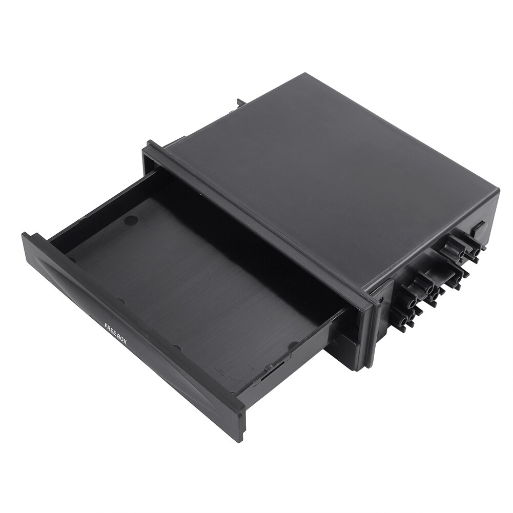 Universele auto dubbel din radio pocket kit met bekerhouder en opbergvak voor de host reserve positie maat  of 173 * 48mm