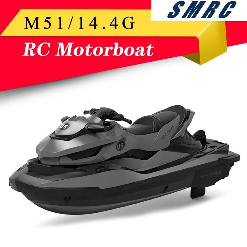 M5 2.4G Mini Afstandsbediening Yacht Rc Boot Motorboot Kinderen Model Leren Speelgoed Zomer Voor Water Educatief Speelgoed