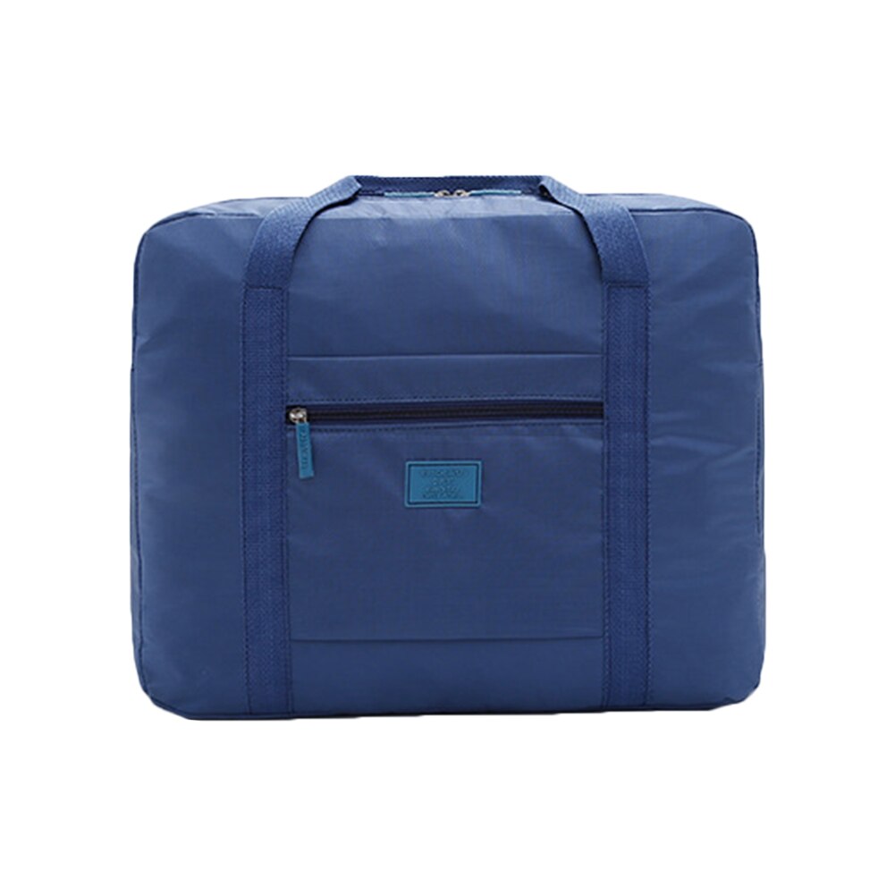 Newly Waterproof Nylon Folding Foldable Home Travel Package Men Women Storage Bag CLA88: Deep Blue