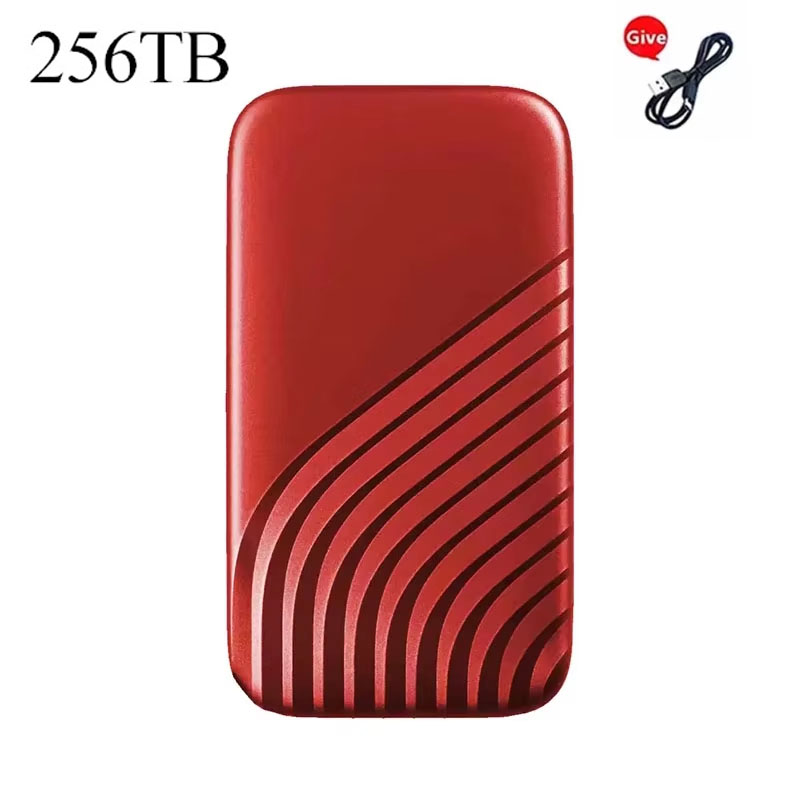 Lenovo 128TB High Speed SSD External Hard Drive USB3.1 Type-C Portable Storage for Laptop/PC 2TB 4TB 8TB Flash Drive
