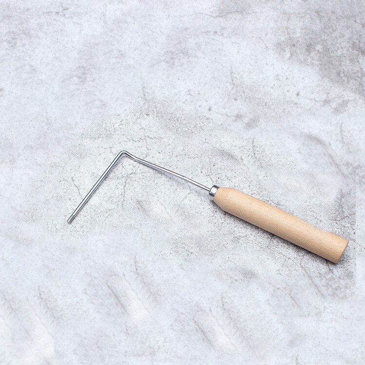 Aluminum Alloy Non-stick Spoon Baking Mold Shredded Radish Shrimp Cake Scoop Deep-Frying Mold Cake Cup Maker Kitchen Gadgets: C Handle