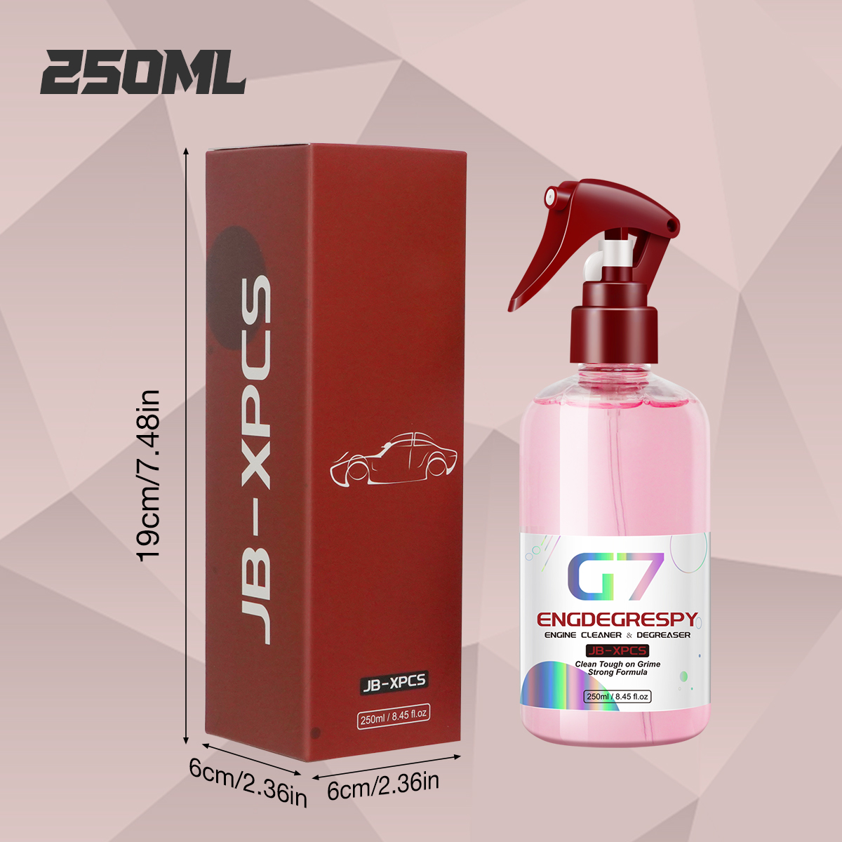 ENGDEGRESPY Car Engine Bay Cleaner Powerful Decontamination Cleaning Product For Engine Compartment Car Cleaning Product G7