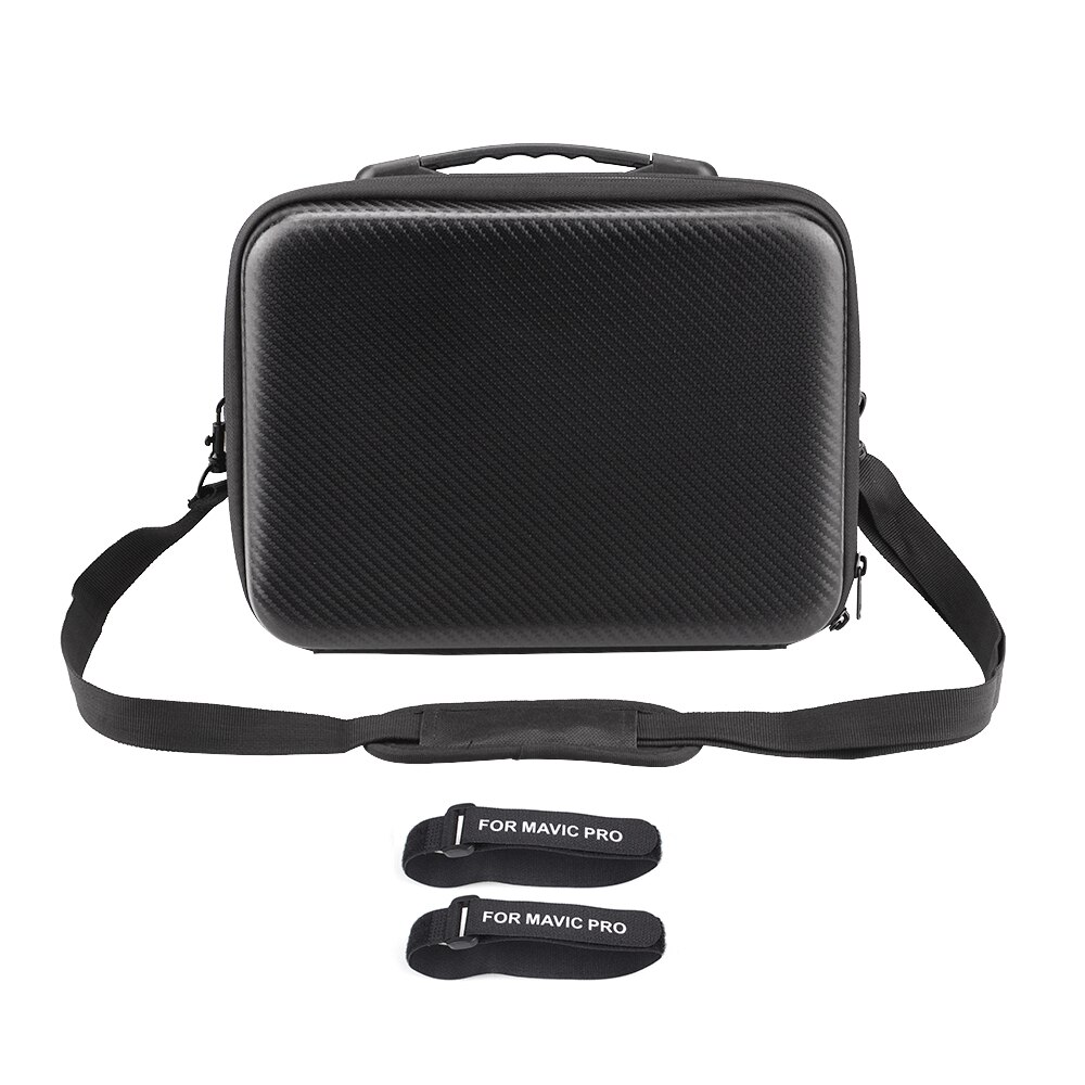 Bolsa de almacenamiento de nailon PU para DJi Mavic Air 2, bolso de hombro, caja rígida, paquete portátil, estuche de transporte para mavic air 2S, accesorios: PU set